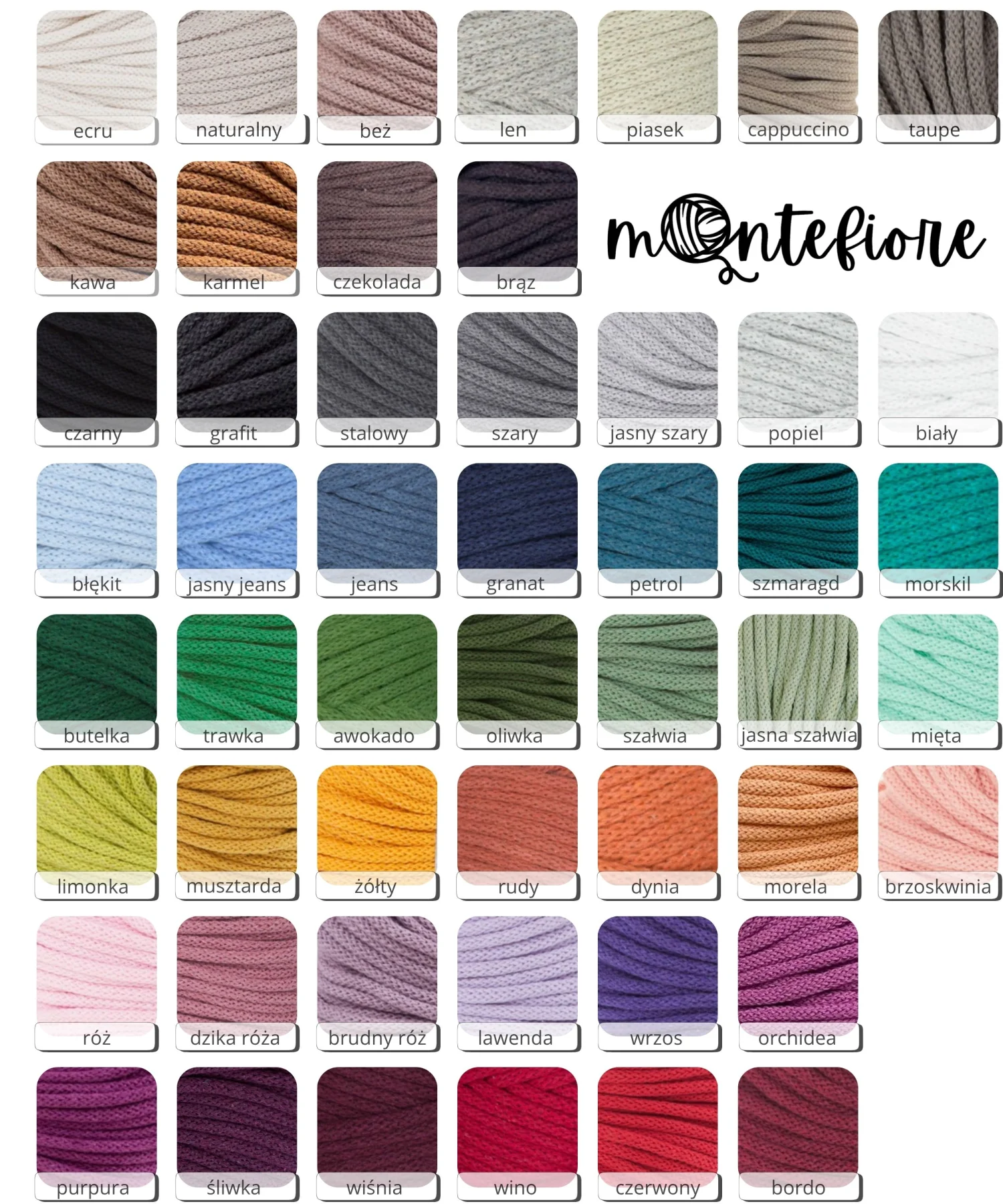 OMNIBUS — okrągły dywan ze sznurka z falbanką