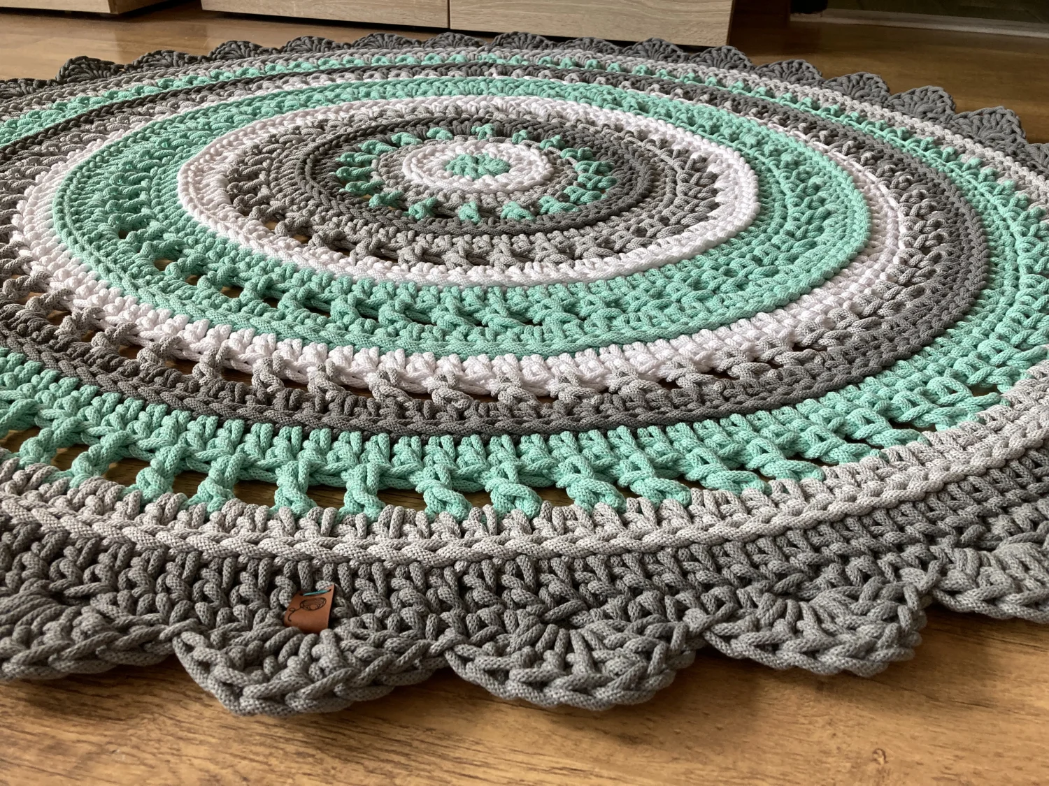 Dywanik MANDALA – 140 cm (gotowy do wysyłki)