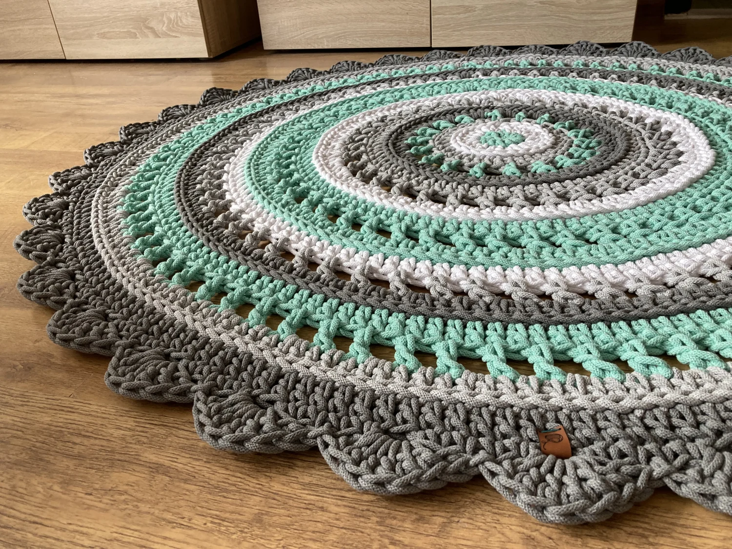 Dywanik MANDALA – 140 cm (gotowy do wysyłki)