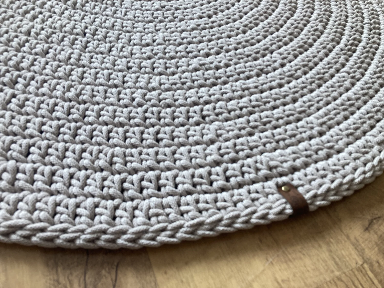 Dywanik OMNIA – LEN, 120 cm (gotowy do wysyłki)