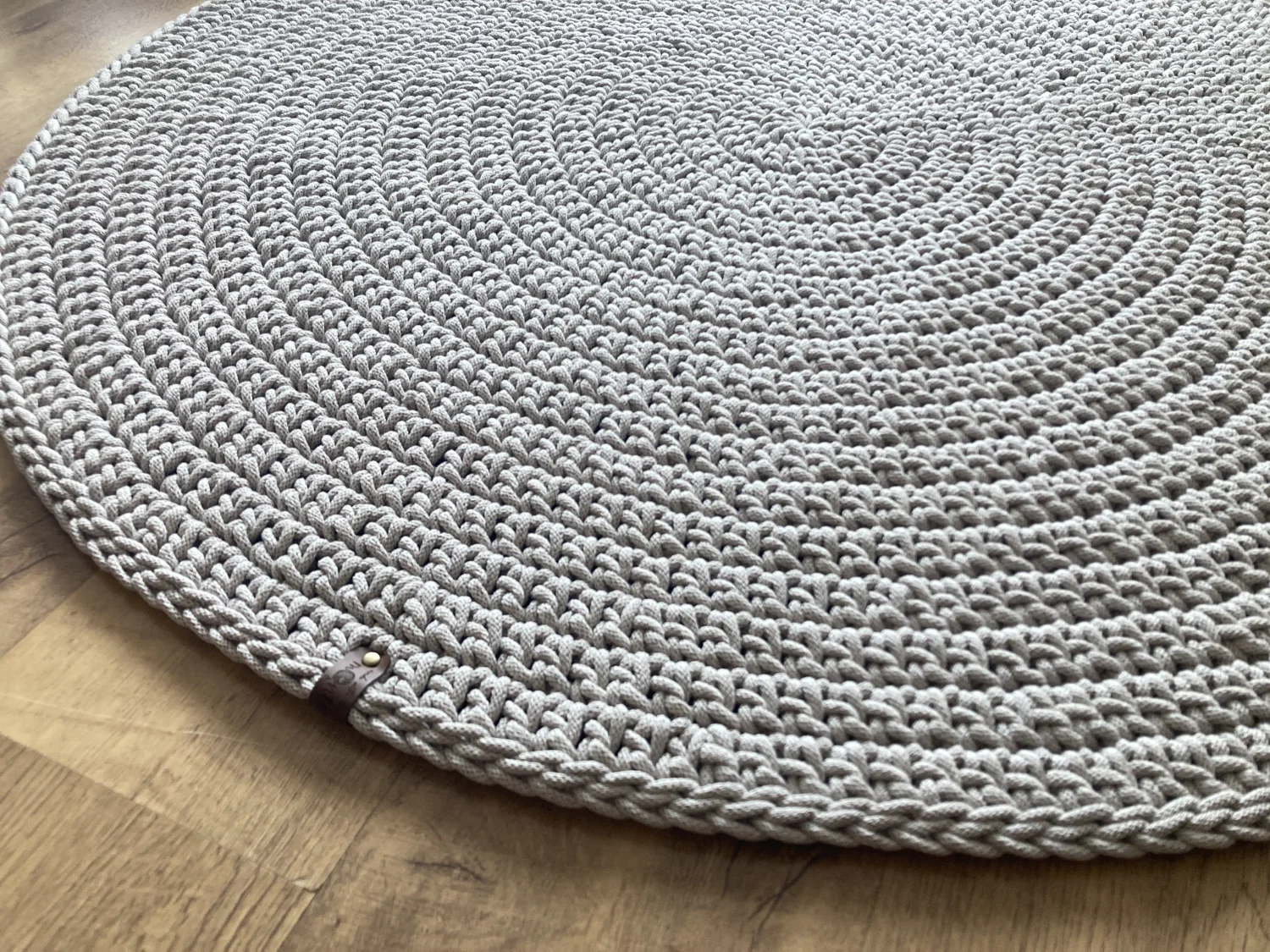 Dywanik OMNIA – LEN, 120 cm (gotowy do wysyłki)