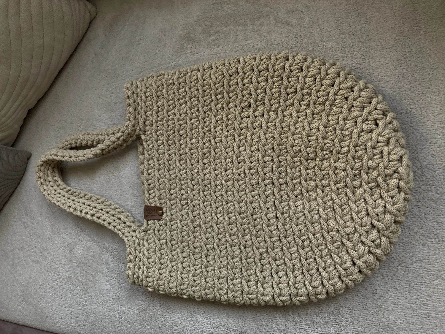 MY BAG — torebka shopper ze sznurka