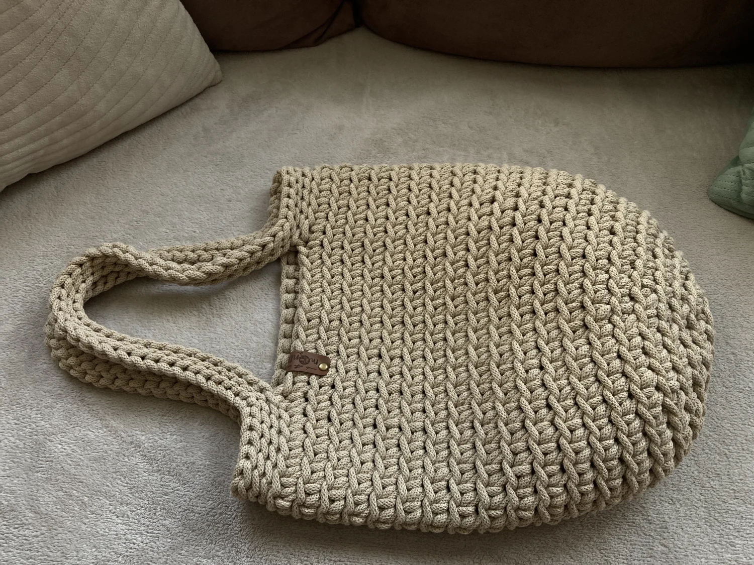 MY BAG — torebka shopper ze sznurka