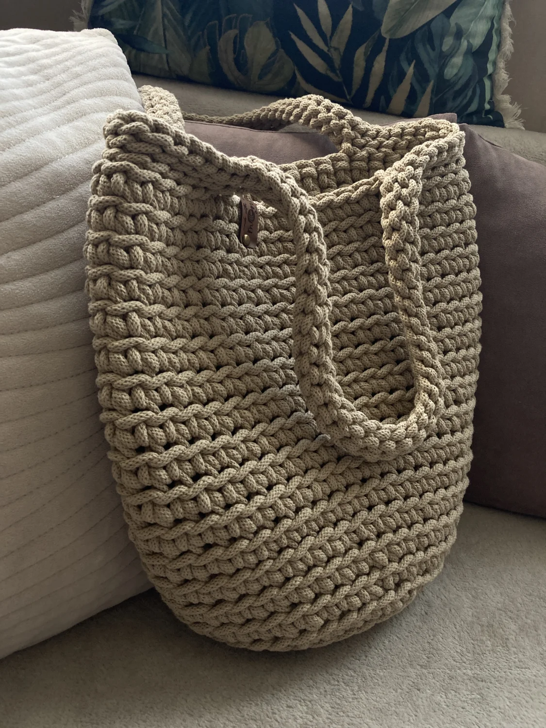 MY BAG — torebka shopper ze sznurka