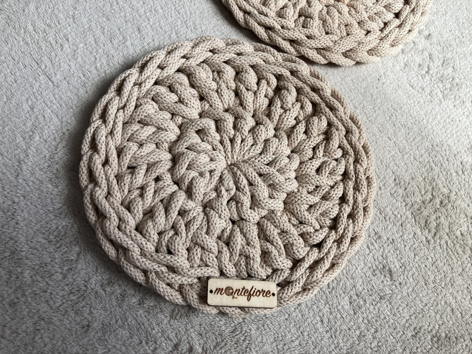 Podkładki stołowe EVERY DAY ze sznurka bawełnianego