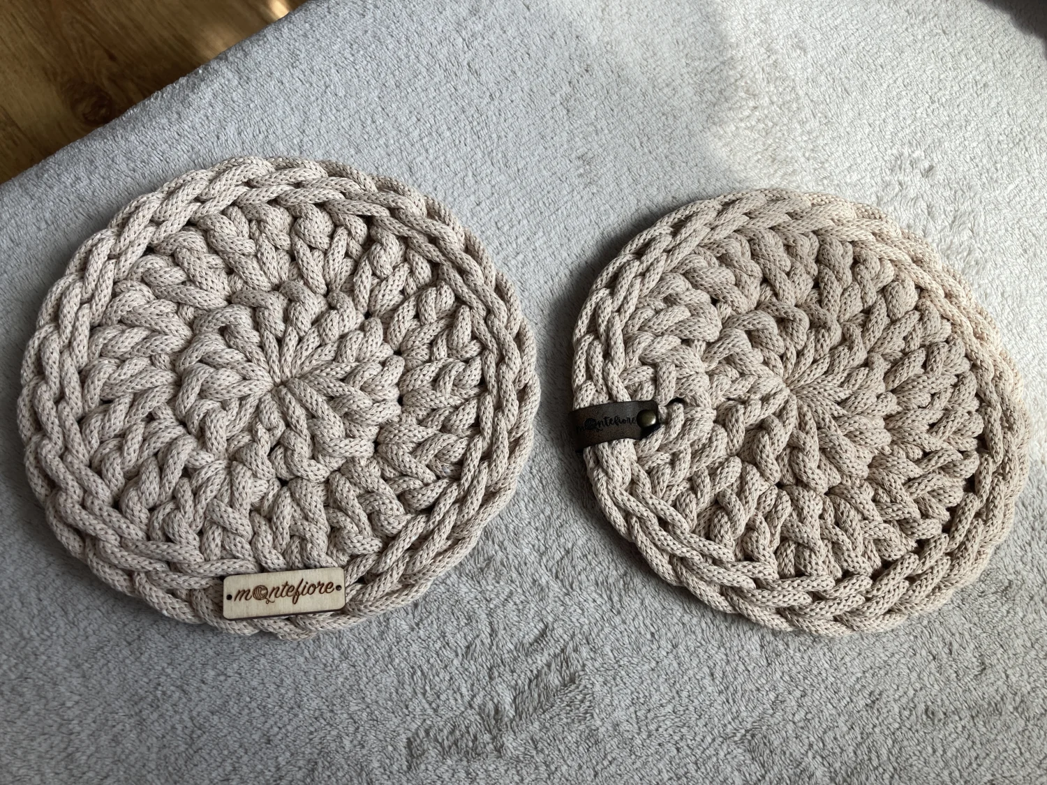 Podkładki stołowe EVERY DAY ze sznurka bawełnianego